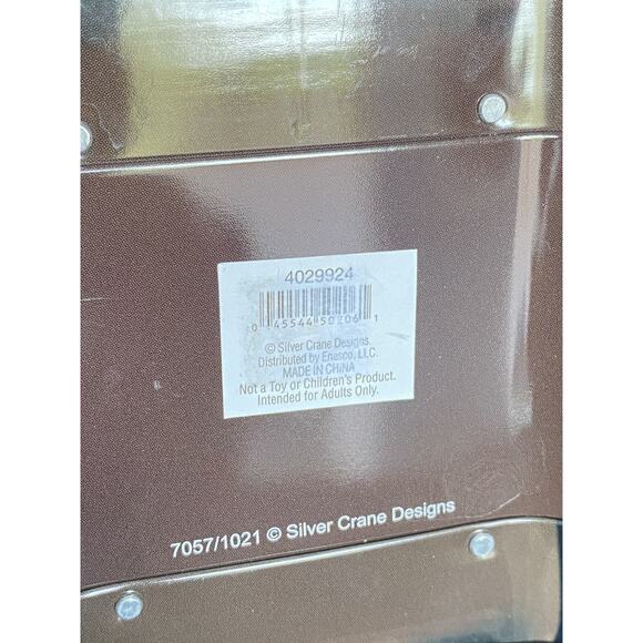 Retro Tin Hippy BW Camper Cookie Jar Biscuit Box Surf VDUB Floral Beach - Picture 9 of 9